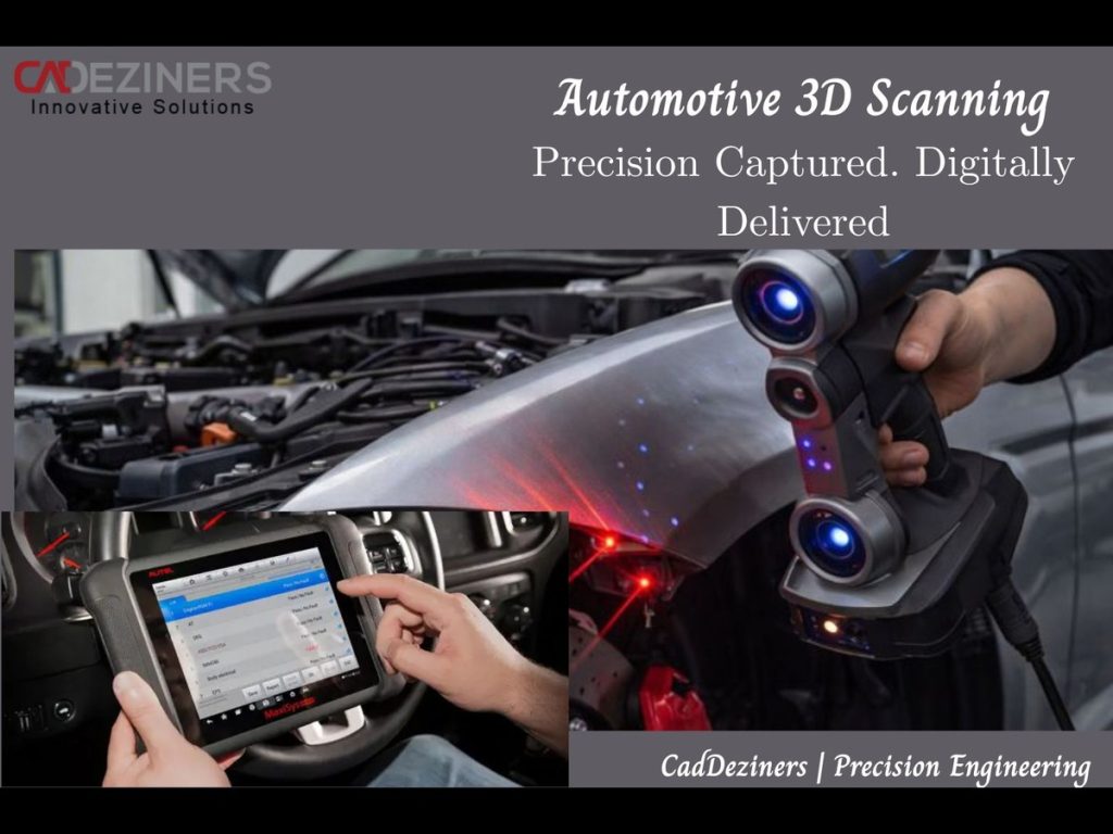How Automotive 3D Scanning Improves Accuracy in Auto Part Manufacturing