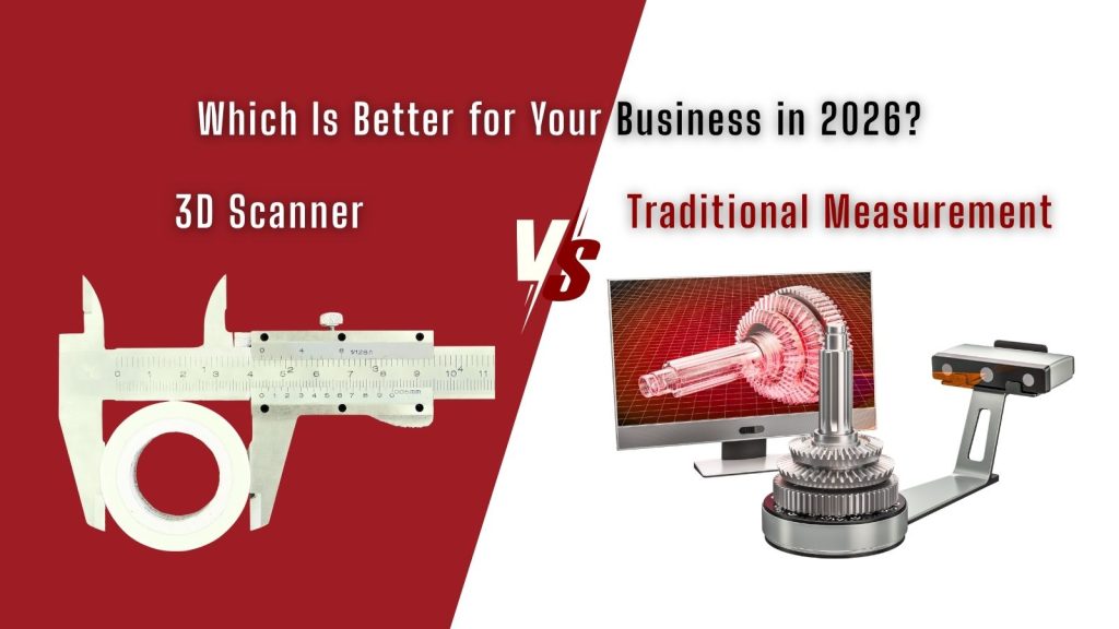 3D Scanner vs Traditional Measurement tools comparison for business accuracy and efficiency