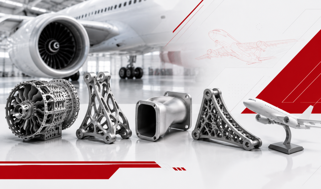 3D printing in aerospace with aircraft engine components