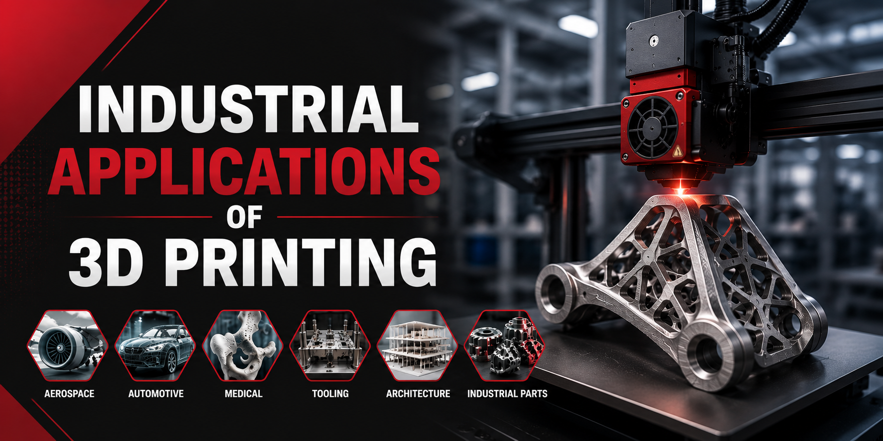 Top 10 Industrial Applications of 3D Printing: Real-World Uses and Benefits 