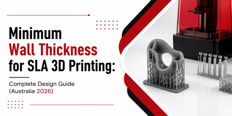 Minimum wall thickness guide for SLA 3D printing