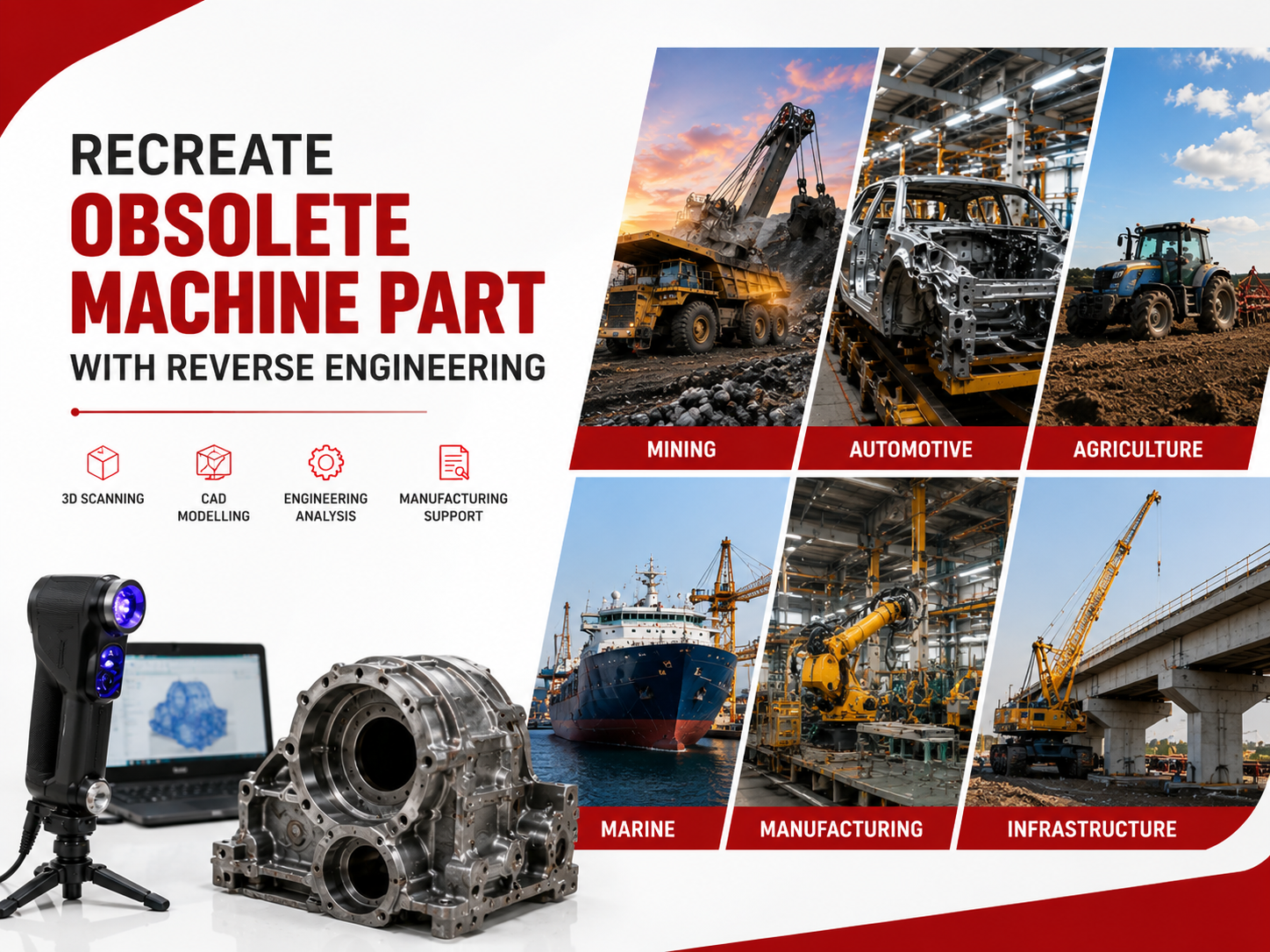 How Australian Industries Are Recreating Obsolete Machine Parts Using Reverse Engineering