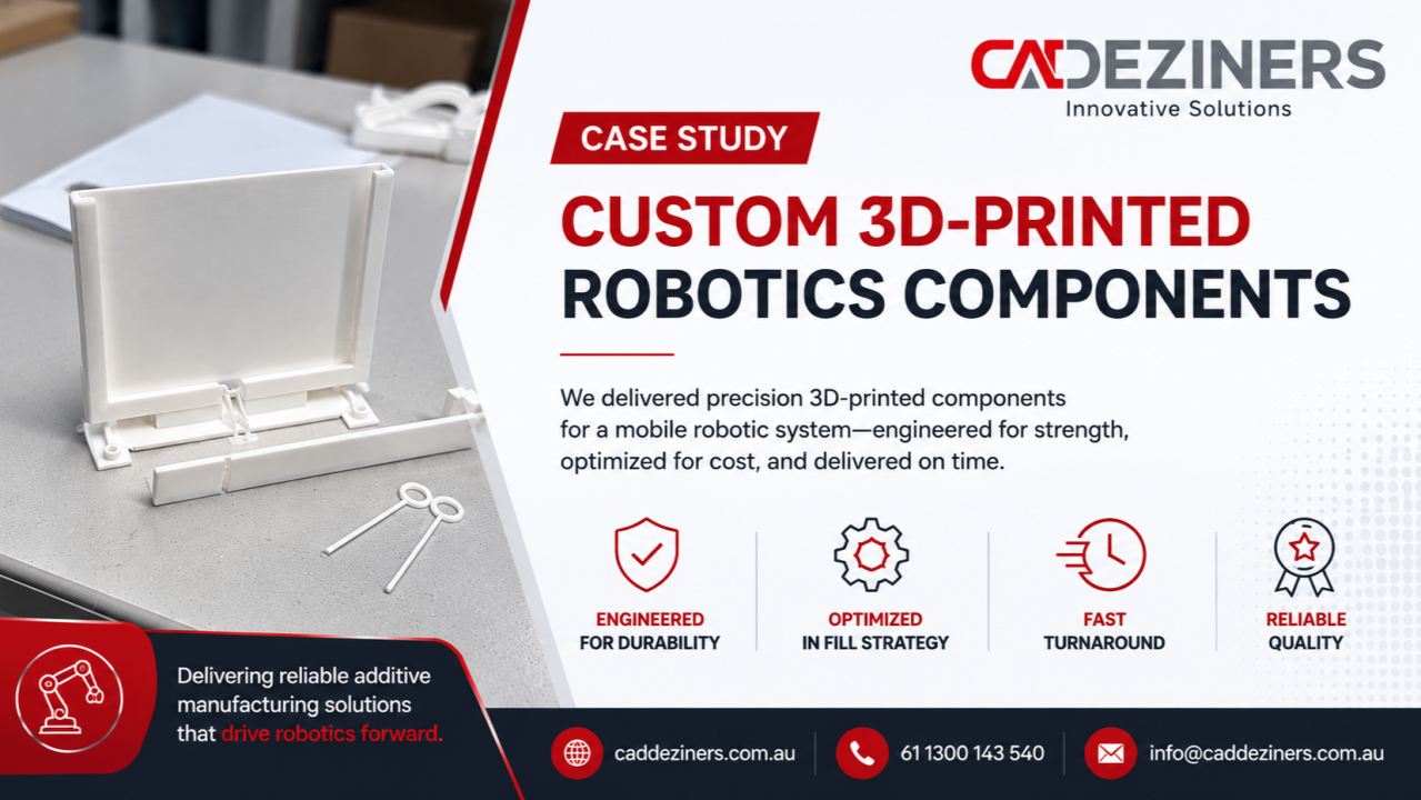 Custom 3D-Printed Robotics Components