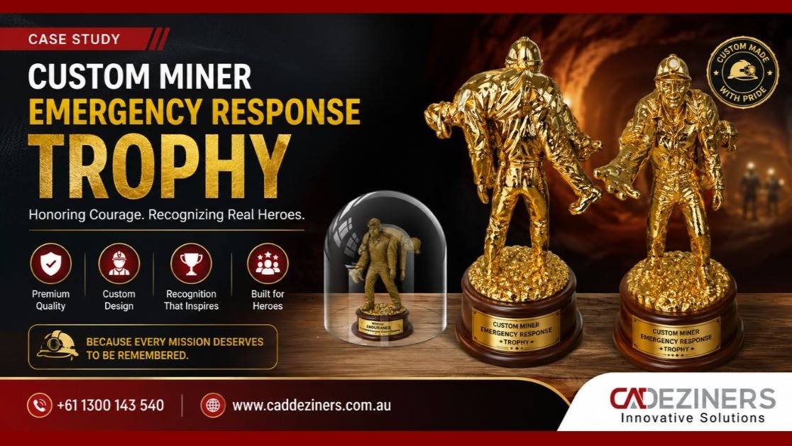 Custom Miner Emergency Response Trophy