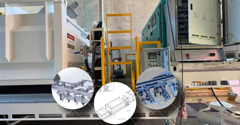 As-Built 3D Scanning of Drop Deck Trailer