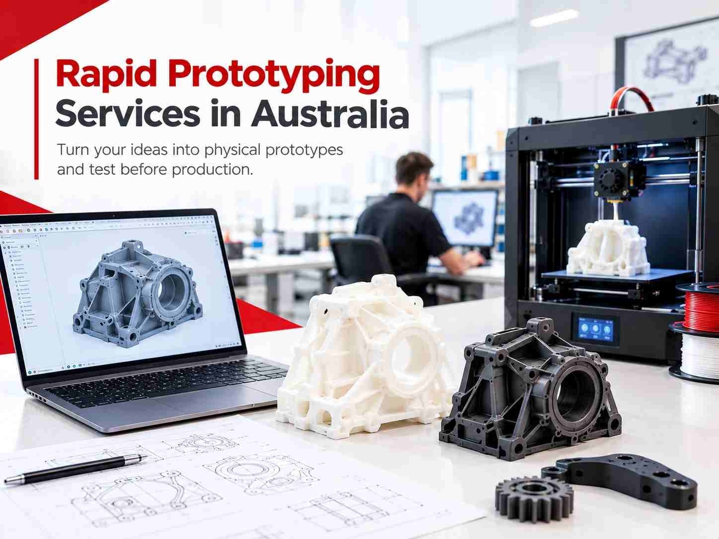 Rapid Prototyping Services in Australia by CADDeziners