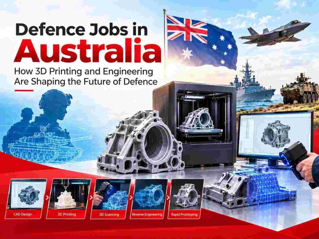 Defence Jobs in Australia: How 3D Printing and Engineering Are Shaping the Future of Defence