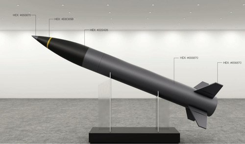 4-Metre Missile Display Model – Defence Industry