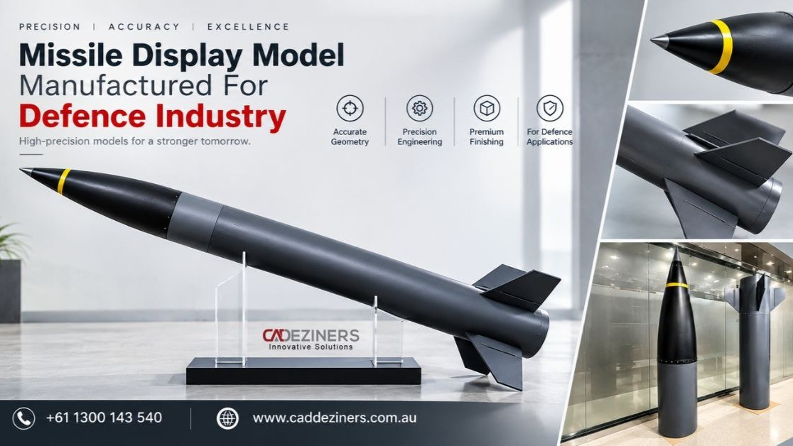 4-Metre Missile Display Model – Defence Industry